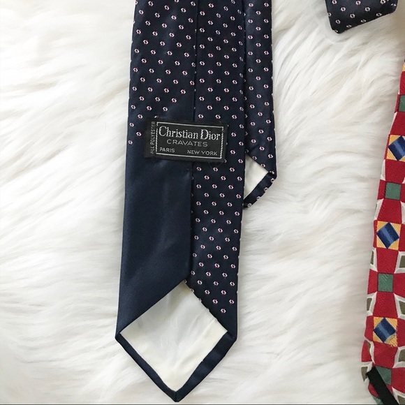 Christian Dior and Bettini Men’s Necktie - Picture 3 of 3